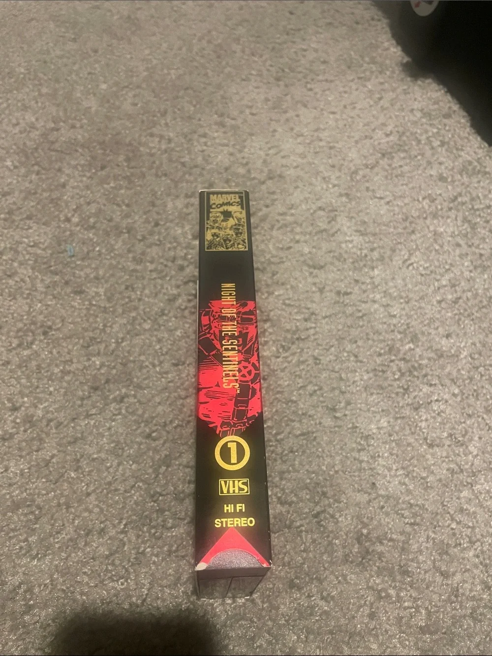 Marvel X-Men VHS Collectible - Black & Red Packaging
